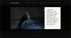 Desktop Screenshot of lucaartioli.com